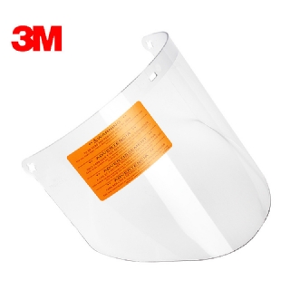 3M 防化學(xué)品面屏 W96聚丙酸酯防護(hù)面屏