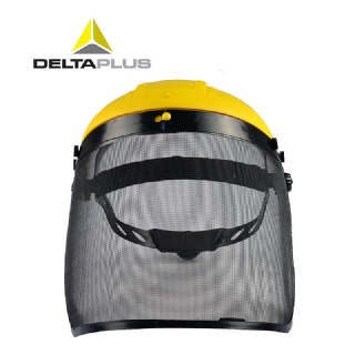 DELTA/代爾塔101306防護(hù)面屏 防沖擊金屬網(wǎng)格面屏 打磨防飛屑面罩