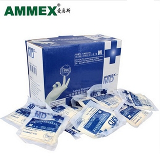 AMMEX愛馬斯獨立裝滅菌手套