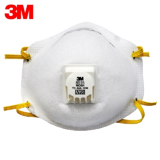批發3M8515經濟型焊接口罩 N95防金屬煙口罩