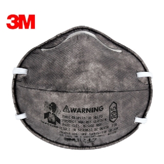 3M8247活性炭口罩 有機蒸汽及異味防護口罩 R95噴漆防塵口罩