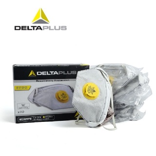 DELTA代爾塔活性炭防塵口罩 折疊帶閥防護口罩 104104防霧霾口罩