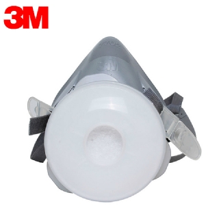3M 7702硅膠防毒面具 噴漆專用防塵防毒面罩